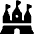 Amusement Park Castle Icon from Ultimate Bold - Free Set