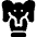 Circus Elephant Icon from Ultimate Bold - Free Set