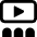 Movie Cinema Watch Icon from Ultimate Bold - Free Set