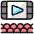 Movie Cinema Watch Icon from Ultimate Colors - Free Set