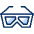 3D Glasses Icon from Cyber Duotone - Free Set