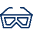 3d Glasses Icon from Cyber Line - Free Set