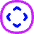 Button Move Circle Icon from Flex Neon - Free Set