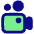 Camera Video Icon from Plump Pop - Free Set