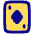 Card Game Diamond Icon from Plump Pop - Free Set