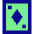 Card Game Diamond Icon from Sharp Pop - Free Set