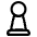 Chess Pawn Icon from Plump Line - Free Set