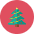 Christmas Tree Icon from Kameleon Colors - Free Set