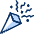 Confetti Popper Icon from Cyber Duotone - Free Set