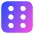 Dice 6 Icon from Core Gradient - Free Set