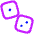 Dices Entertainment Gaming Dices Icon from Plump Neon - Free Set