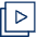 Filter Play Media Video Icon from Cyber Line - Free Set