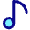 Music Note 1 Icon from Core Pop - Free Set