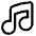 Music Note 2 Icon from Plump Line - Free Set