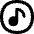 Music Note Circle icon - Free transparent PNG, SVG. No sign up needed.