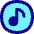 Music Note Circle Icon from Flex Pop - Free Set