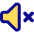 Volume Mute Icon from Core Pop - Free Set