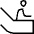 Escalator Down Person Icon from Guidance – Free Set