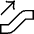 Escalator Up Arrow Icon from Guidance – Free Set