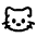 Download free Cat PNG, SVG vector icon from Solar Broken set.