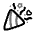 Confetti Icon from Solar Line Duotone Set