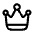 Crown Icon from Solar Linear Set | Free Download as SVG Vector and Transparent PNG | Streamline icons