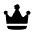 Download free Crown PNG, SVG vector icon from Solar Bold set.