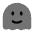 Ghost Smile Icon from Solar Bold Duotone Set