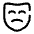Download free Mask Sad PNG, SVG vector icon from Solar Broken set.