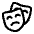 Masks Icon from Solar Linear Set