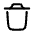 Download free Trash Bin 2 PNG, SVG vector icon from Solar Linear set.