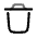 Download free Trash Bin 3 PNG, SVG vector icon from Solar Line Duotone set.