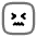 Confounded Square Icon from Solar Line Duotone Set