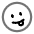 Emoji Funny Circle Icon from Solar Line Duotone Set