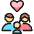 Family Heart icon - Free transparent PNG, SVG. No sign up needed.