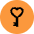 Heart Key Icon from Kameleon Pop - Free Set
