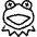 Famous Character Kermit Icon from Streamline Light 3.0 Set