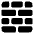 Block Brick Icon from Ultimate Bold Set