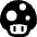 Video Game Mario Mushroom 1 Icon from Ultimate Bold Set