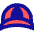 Cap Front Icon from Sharp Pop Set