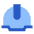Construction Helmet 2 icon - Free transparent PNG, SVG. No sign up needed.