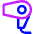 Hair Dryer Icon from Core Neon Set