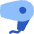 Hair Dryer Icon from Flex Flat Set