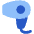 Hair Dryer Icon from Plump Flat Set