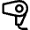 Hair Dryer Icon from Core Line Set