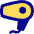 Hair Dryer Icon from Flex Pop Set