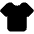 Shirt Icon from Core Solid Set | Free Download as SVG Vector and Transparent PNG | Streamline icons