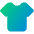 Shirt Icon from Core Gradient Set | Free Download as SVG Vector and Transparent PNG | Streamline icons