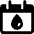 Period Calendar 1 Icon from Ultimate Bold Set