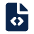 File Code Fill Icon from Mingcute Fill Set